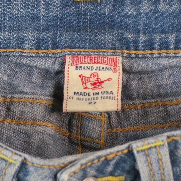 Per Owned Women's True Religion Jeans Size 27 Joey - Picture 6 of 6